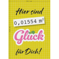 Postkarte - Glück cm2